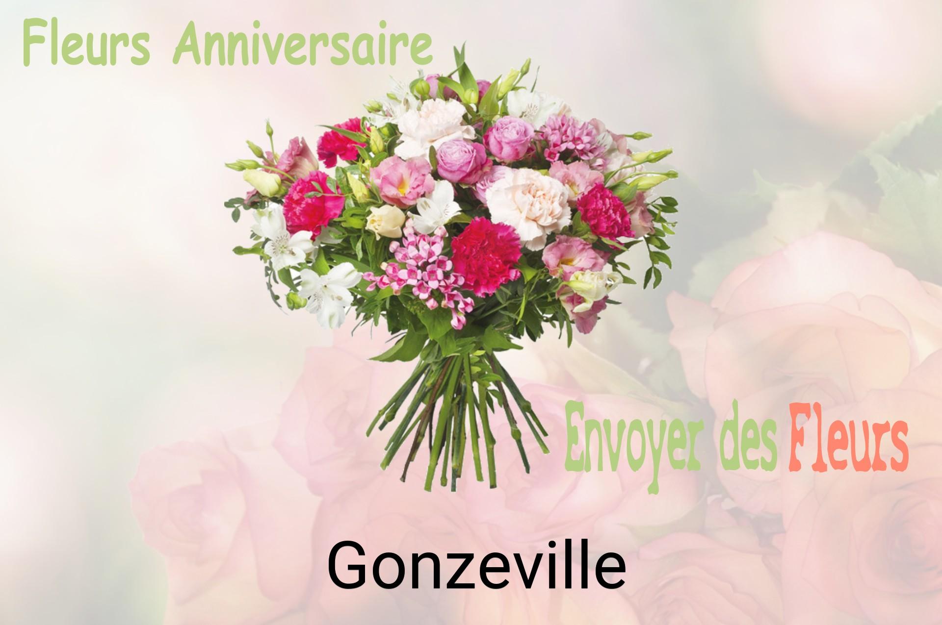 Bouquet de fleurs d’anniversaire livré à Gonzeville