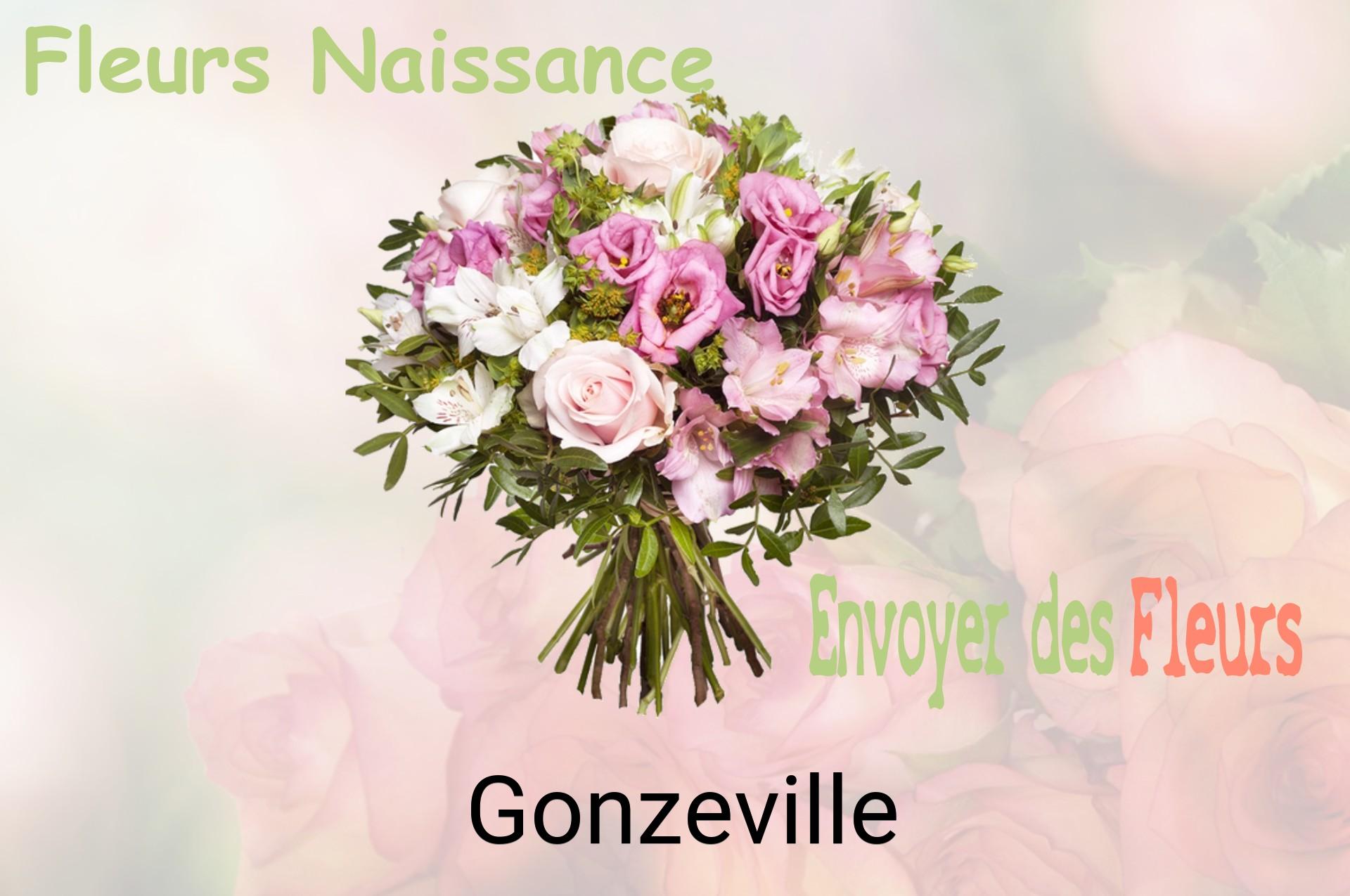 Bouquet de fleurs de naissance livré à Gonzeville